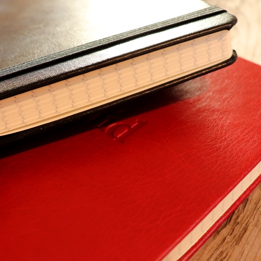 Black and Red Castelli Sherwood Notebooks