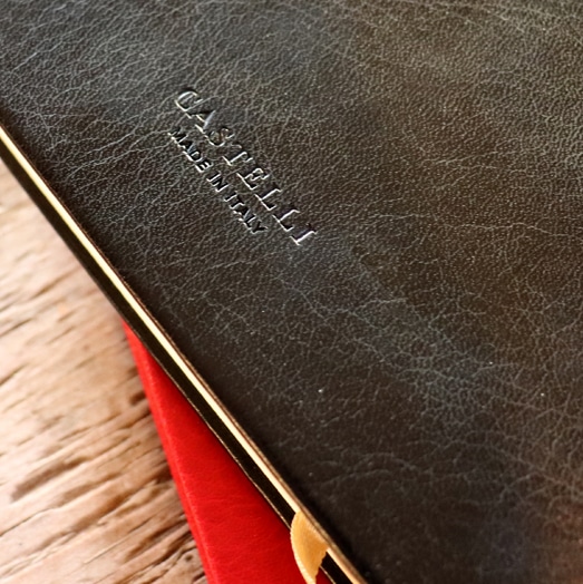 Castelli Branding On The Reverse Of The Sherwood Notebook
