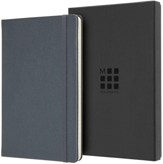 Moleskine Leather Notebook with Branded Gift Box