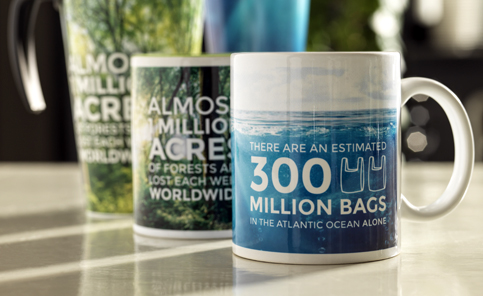Product Launch Branded Mugs