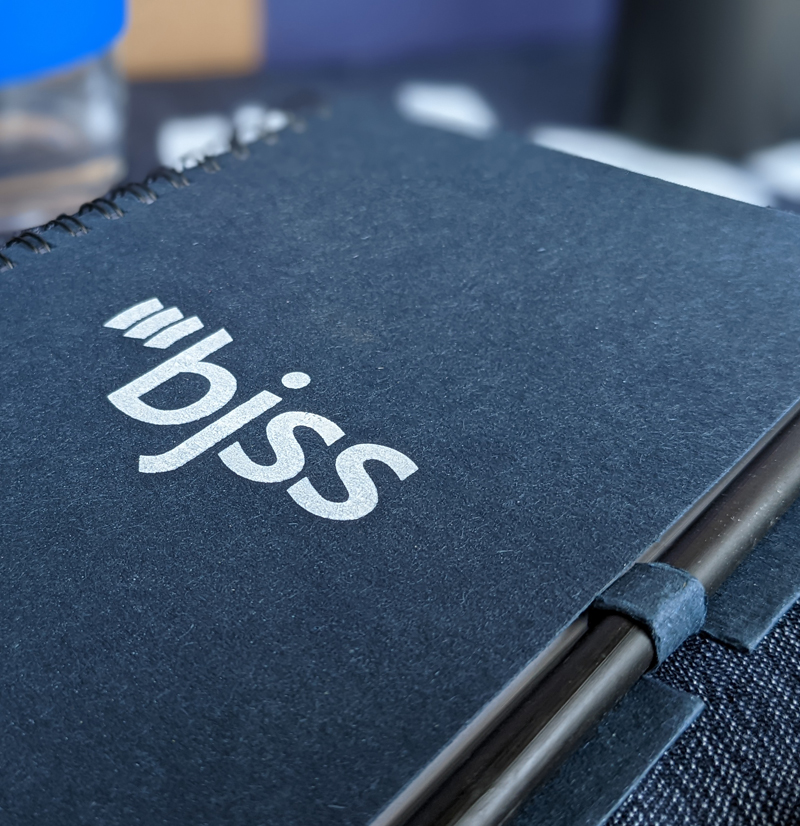 BJSS Notebook & Pencil Set
