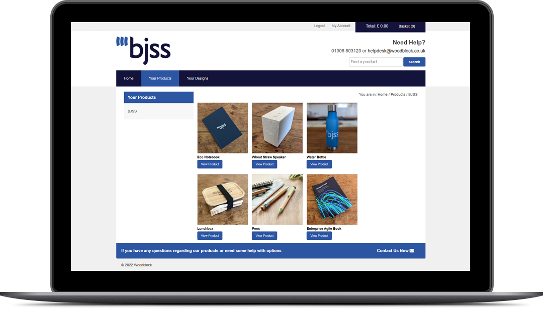 BJSS Online Merchandise Shop